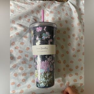 NWT 24oz Vera Bradley Tumbler